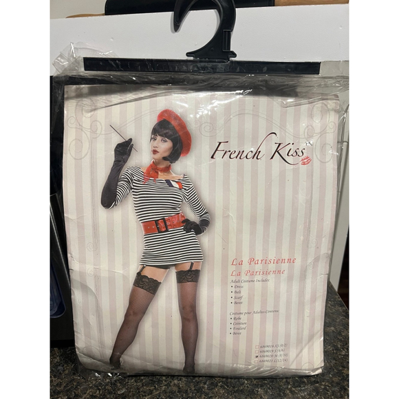 New French Kiss Women\'s Costume & Thigh High Stocking main image 5